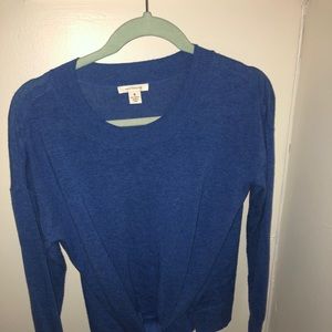 Blue sweater